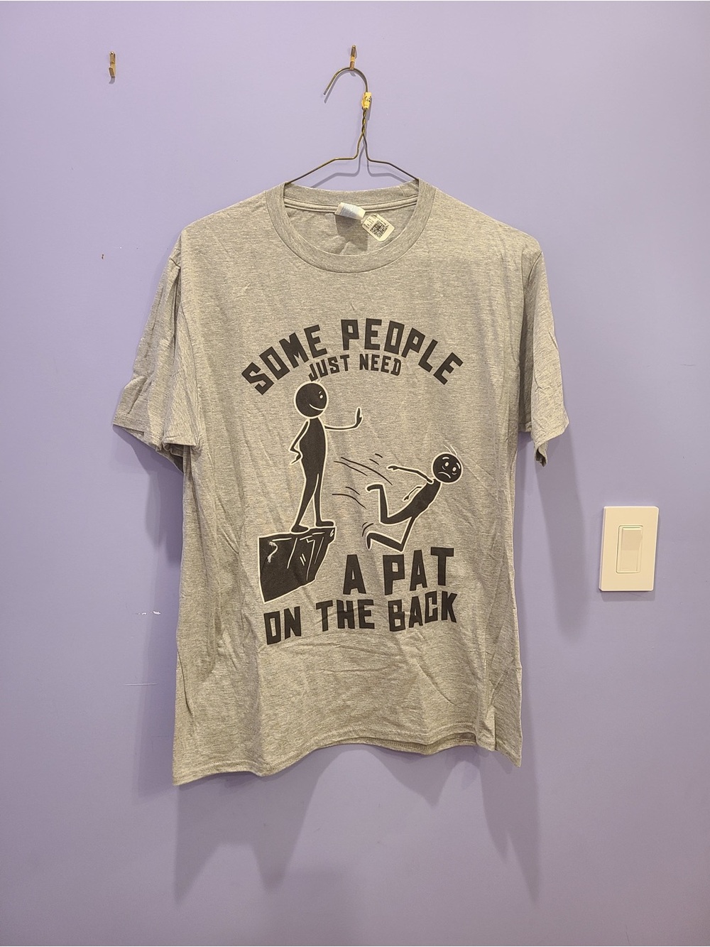 Port & Company Grey T-shirt